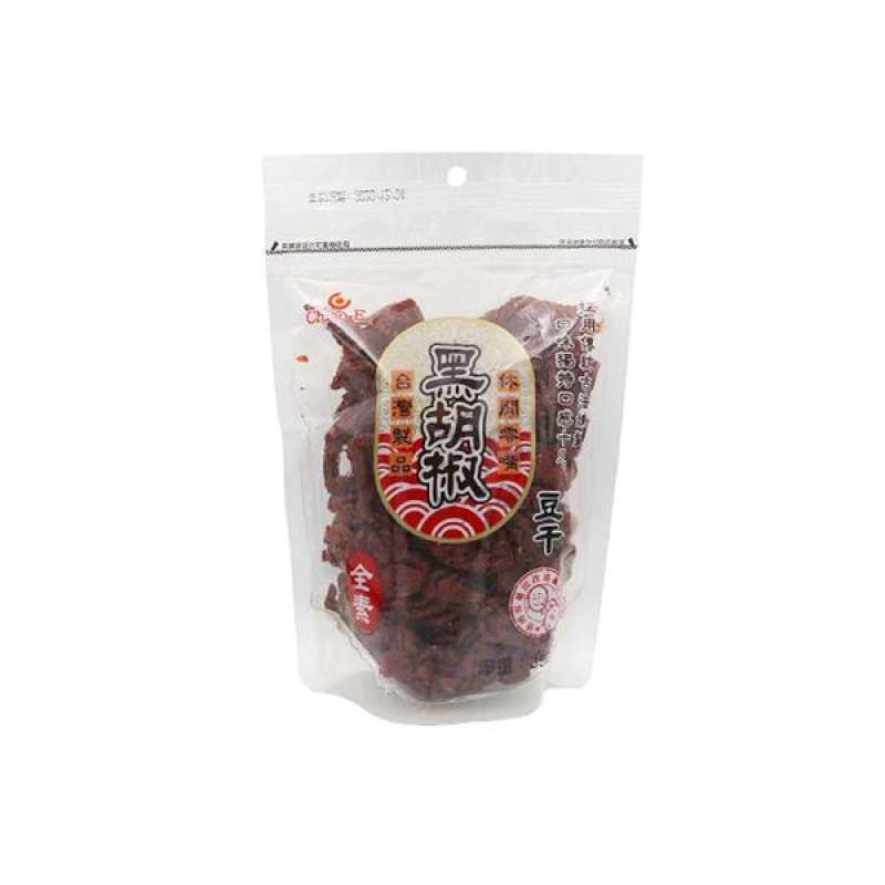 Jual (Qiaoyi)Nonbased modified black pepper dried bean curd 350g/pack