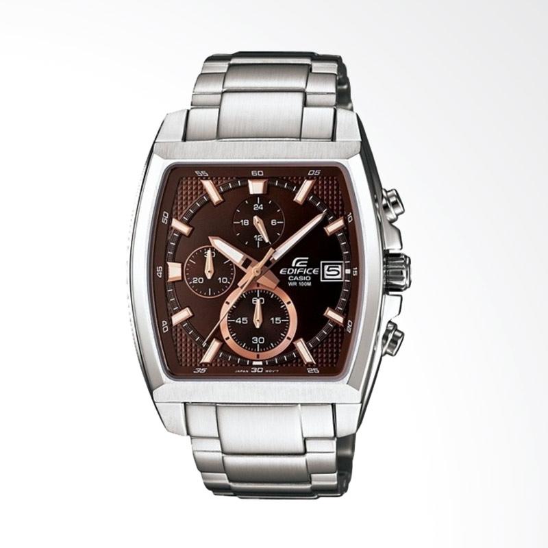 jual casio edifice chronograph bahan tali stainless steel jam tangan pria silver efr 524d jual casio edifice chronograph bahan tali stainless steel jam tangan pria silver efr 524d