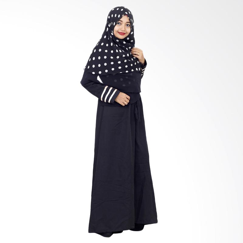 jual berryblues isyana gamis menyusui hitam jual berryblues isyana gamis menyusui hitam