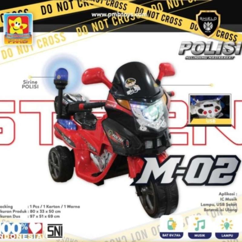 Jual Sepeda motor aki anak M-02 polisi di Seller Venuss cellular