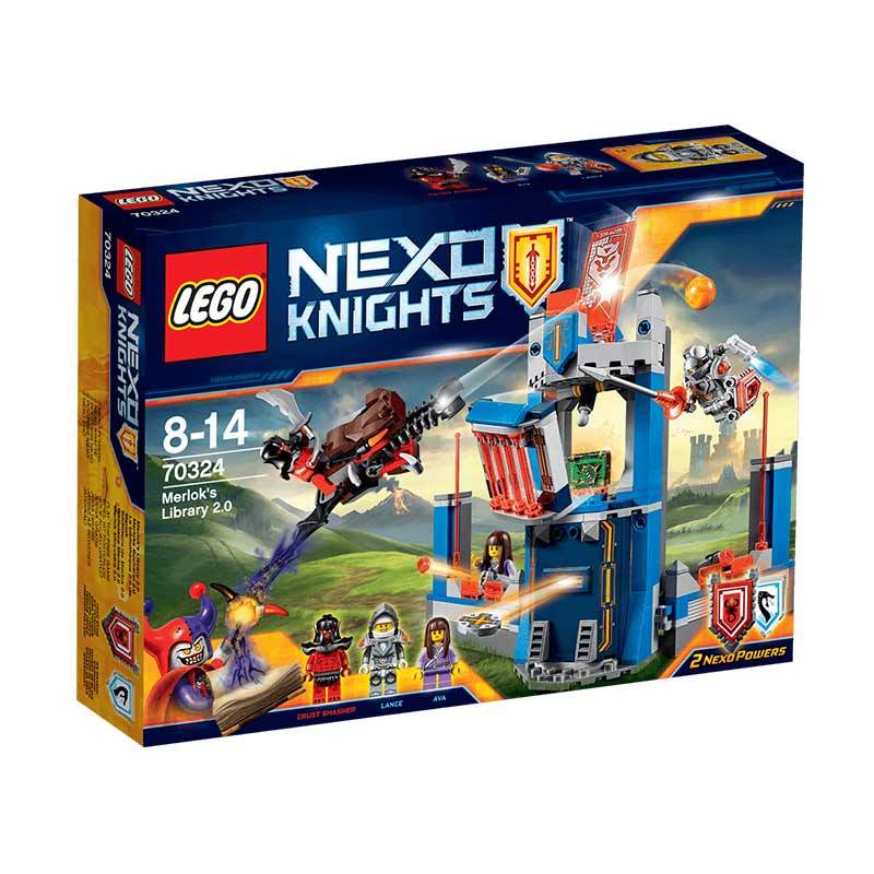 Jual LEGO Nexo Knights Merlok's Library 2.0 70324 Mainan 