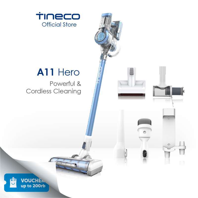 Jual Tineco A11 Hero Powerful Cordless Stick Handheld Vacuum Cleaner