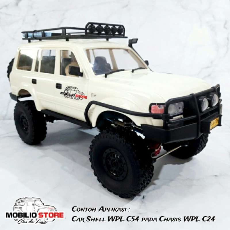 Jual WPL C54 Car Shell Kit Hard Body RC 116 Model Land Cruiser Off