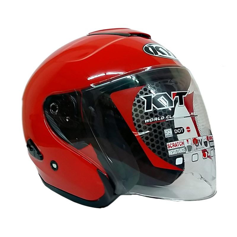 Jual Kyt Kyoto Helm Half Face Red Metalik Di Seller Afra Shop