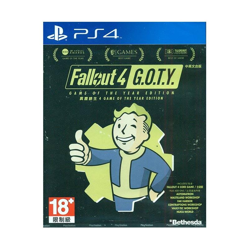 Jual SONY PS4 Fallout 4 Game of The Year DVD Game di Seller