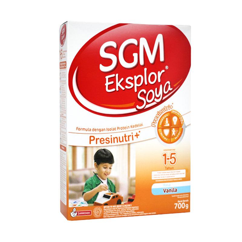 jual sgm eksplor soya presinutri vanila 1 5 tahun formula 700gr harga kualitas jual sgm eksplor soya presinutri vanila 1 5 tahun formula 700gr harga kualitas