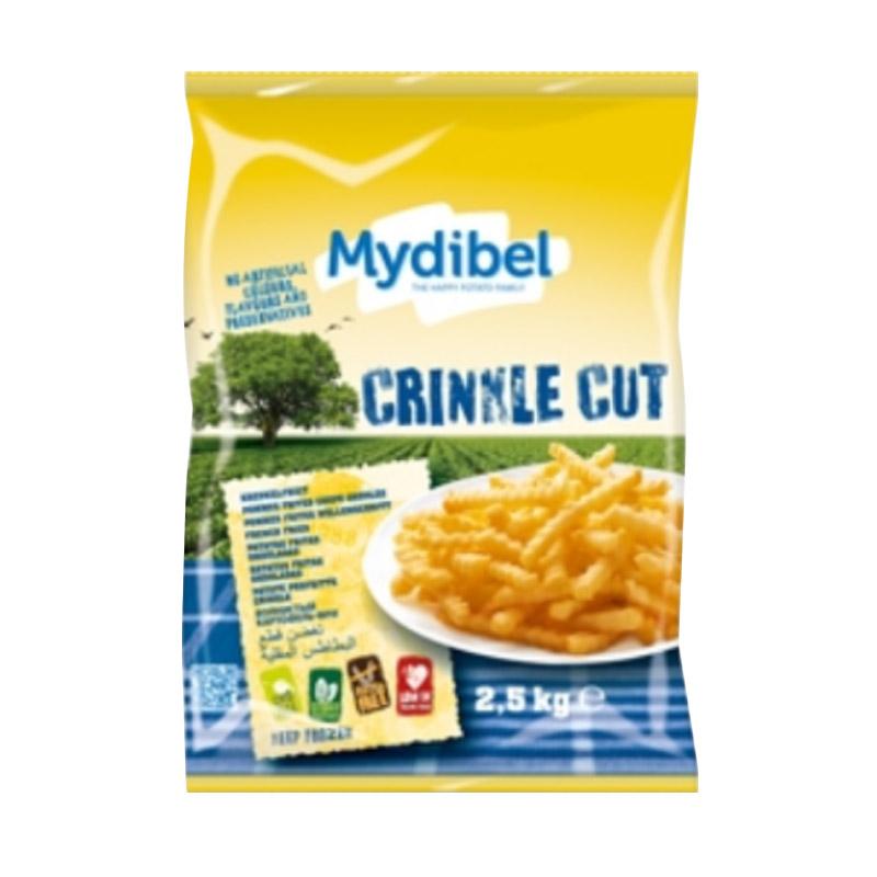 Jual Mydibel French Fries Crinckle Cut Makanan Instan [2.5