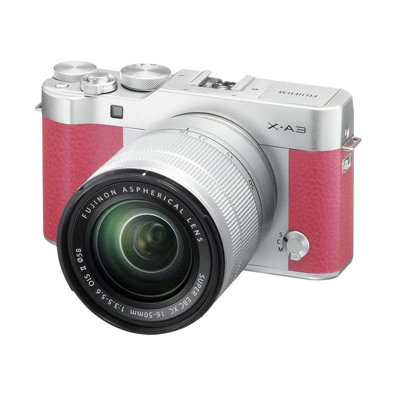 Jual Fujifilm XA3 Kit 1650mm Kamera Mirrorless Pink di Seller Dealer