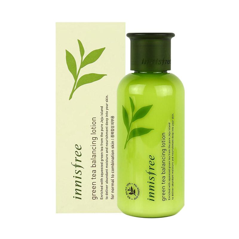 jual innisfree green tea balancing lotion 160 ml jual innisfree green tea balancing lotion 160 ml