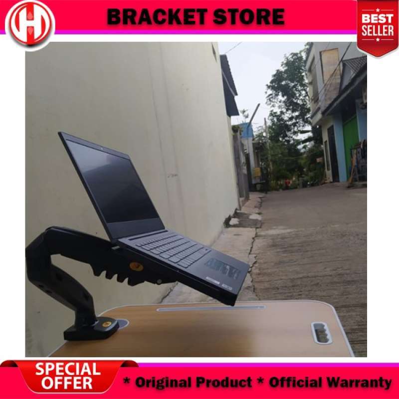 Promo Bracket Laptop Notebook Holder plus Bracket Monitor Stand Plate Mount Diskon 12 di Seller