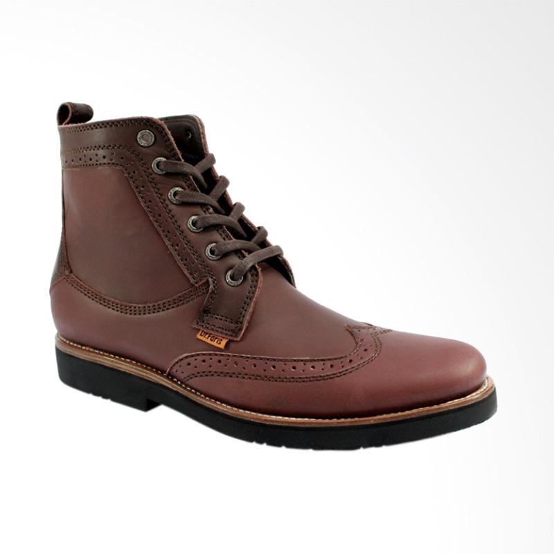 jual dr faris footwear handmade premium high wingtip jual dr faris footwear handmade premium high wingtip