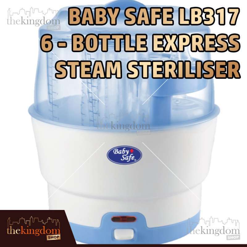 Promo Baby Safe LB317 Express Steam Alat Steril Botol Susu Anak Diskon 29 di Seller The Kingdom