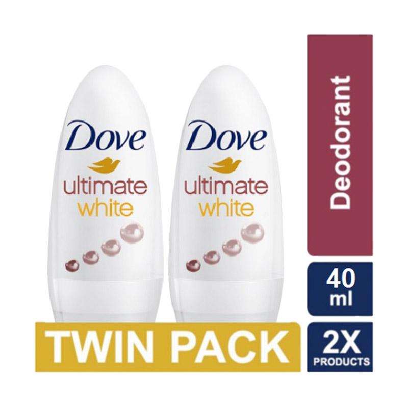 jual dove ultimate white roll on deodorant 40ml jual dove ultimate white roll on deodorant 40ml