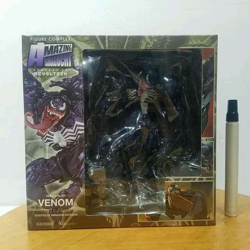 Jual action figure Venom symbiote Revoltech recast Amazing yamaguchi ...