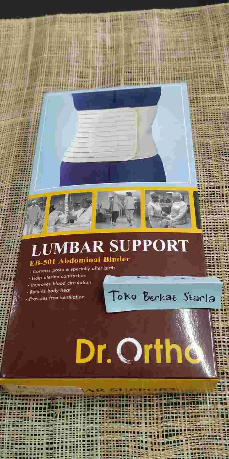 Jual Dr Ortho Rehabilitation Lumbar Support EB 501 Abdominal Binder di