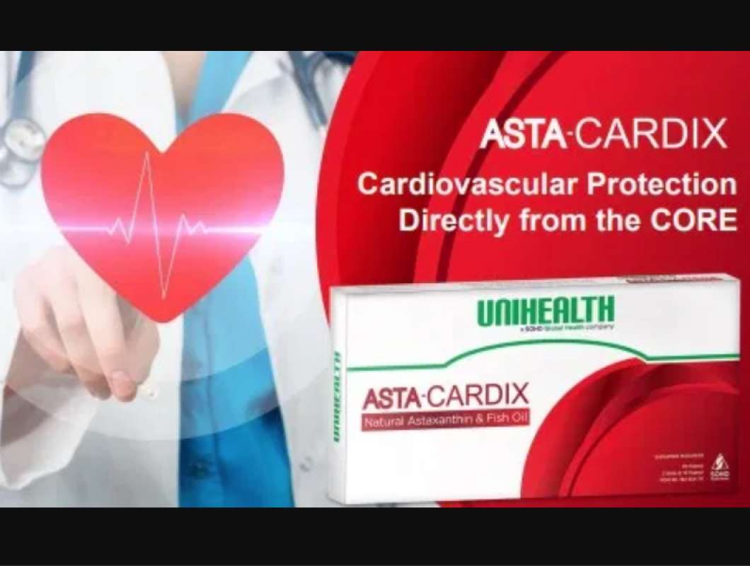 Promo ASTA CARDIX Natural Astaxanthin Fish Oil Unihealth Diskon 20 di