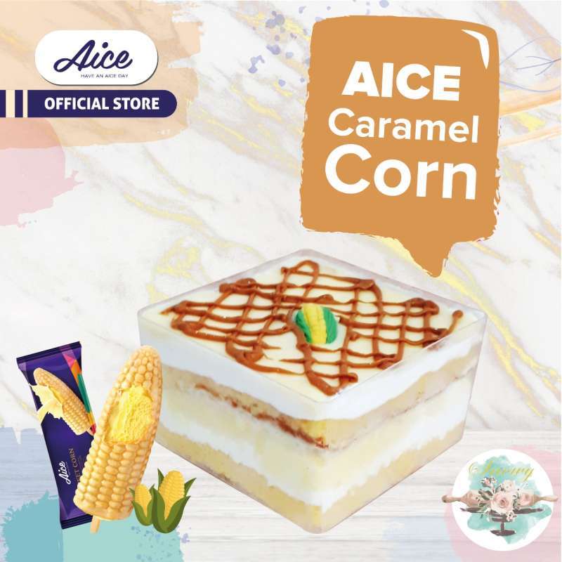 Jual AICE Ice Cream Dessert Box Caramel Corn isi 1 Pcs di Seller AICE
