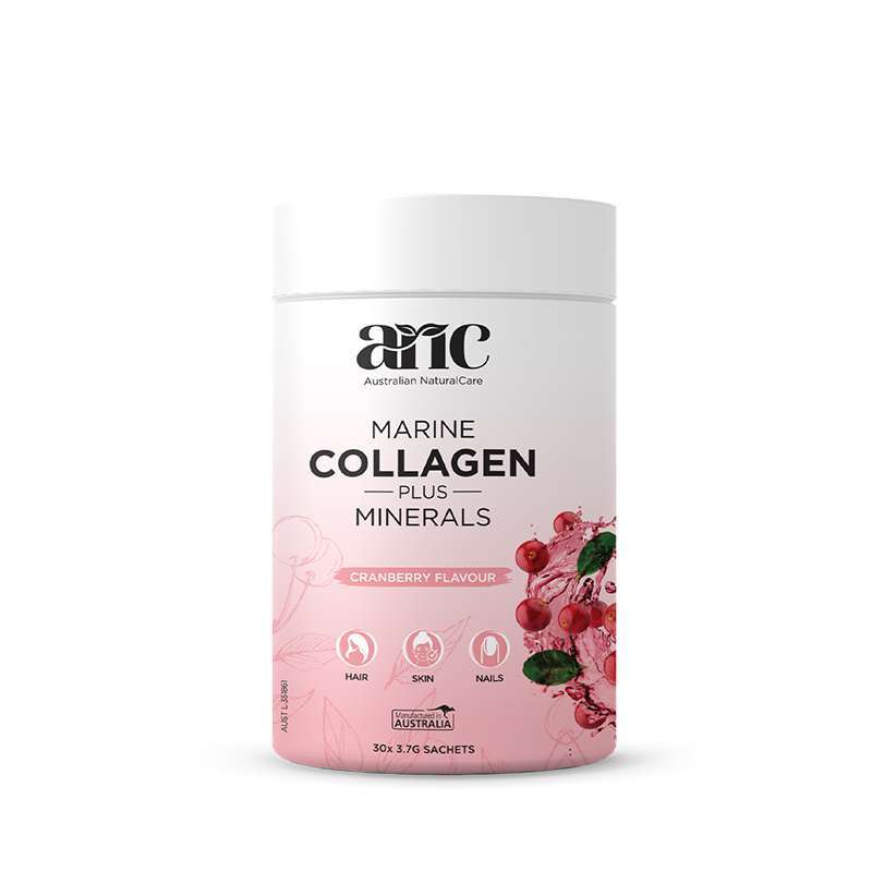 Jual Australian Naturalcare Marine Collagen Plus Minerals Cranberry