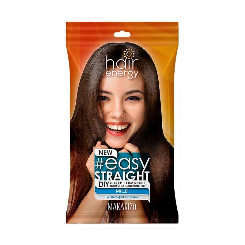 Jual Makarizo Hair Energy Easy Straight DIY 2Step Permanent Hair Straightening KIT [80 mL/ Mild