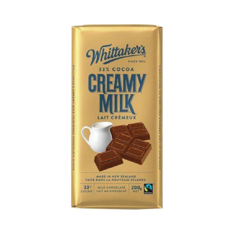 Jual Whittaker's Creamy Milk Chocolate Block 200gr Di Seller Pandurasa ...