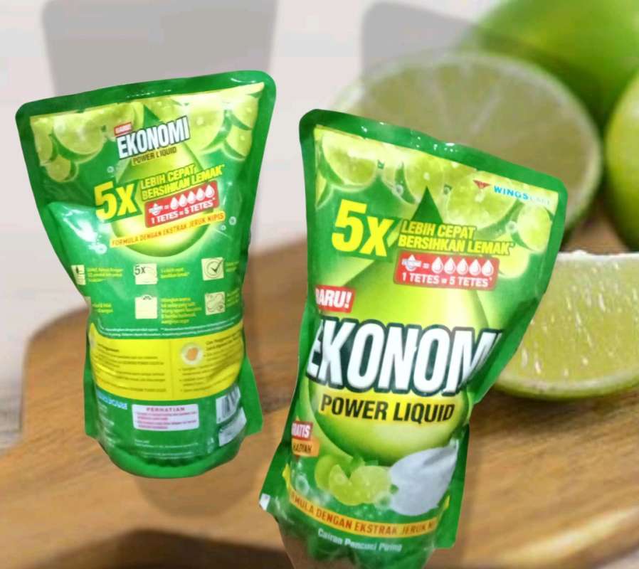 Jual Ekonomi Power Liquid SABUN CUCI PIRING 760ml Jeruk Nipis di Seller