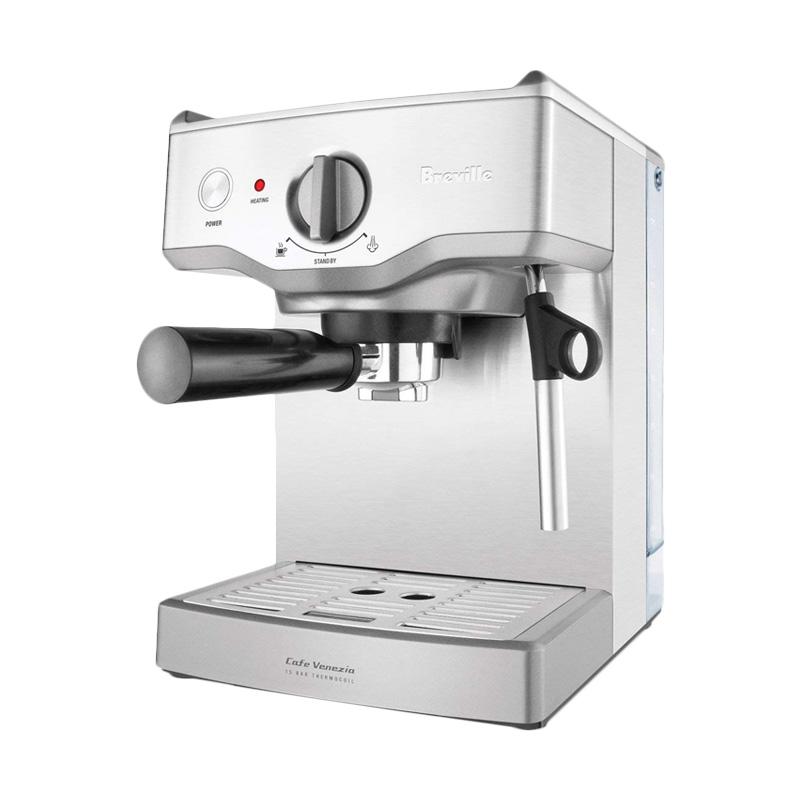Jual Breville BES250 BES250BSS Compact Cafe Espresso Machine Silver di Seller Viva Shop Jual Breville BES250 BES250BSS Compact Cafe Espresso Machine Silver di Seller Viva Shop