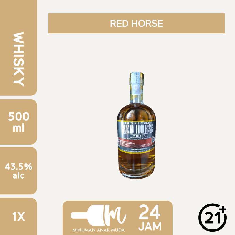 Jual Red Horse Whisky 500ml Di Seller Minuman Anak Muda Jakarta Taman