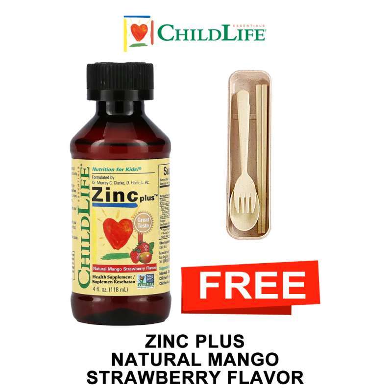 Jual CHILDLIFE ZINC PLUS DAYA TAHAN TUBUH BAYI ANAK IMMUNE BOOSTER