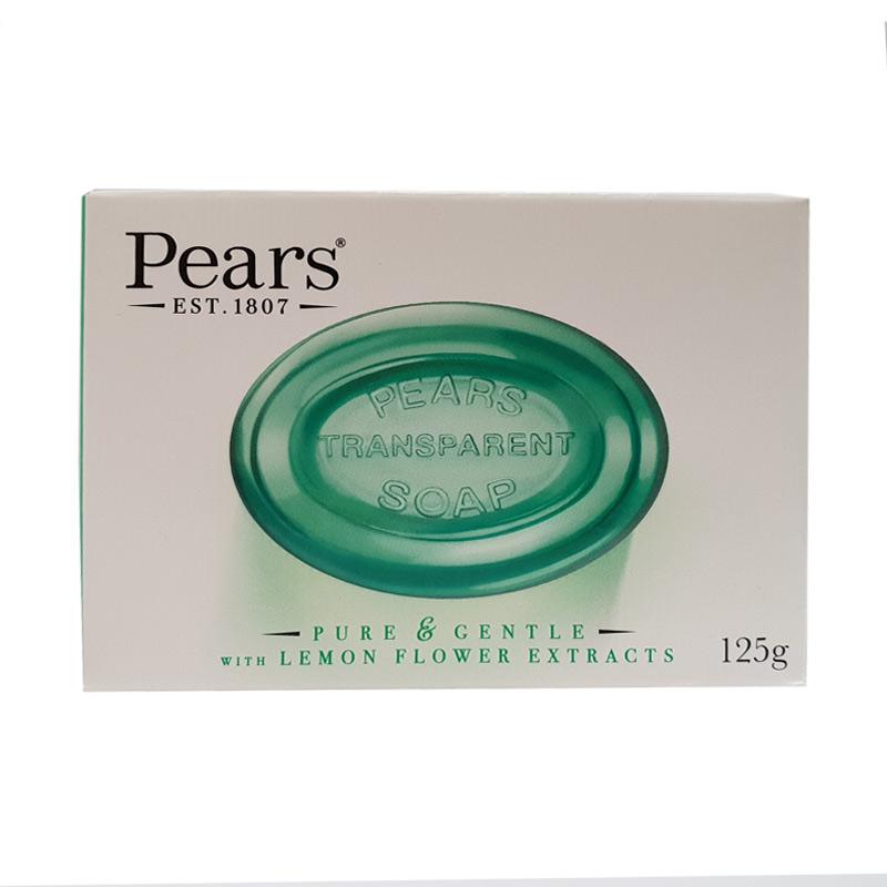 Jual Pears Est.1807 Transparent Soap With Lemon Flower Extracts Sabun Mandi Batang [125 g] di