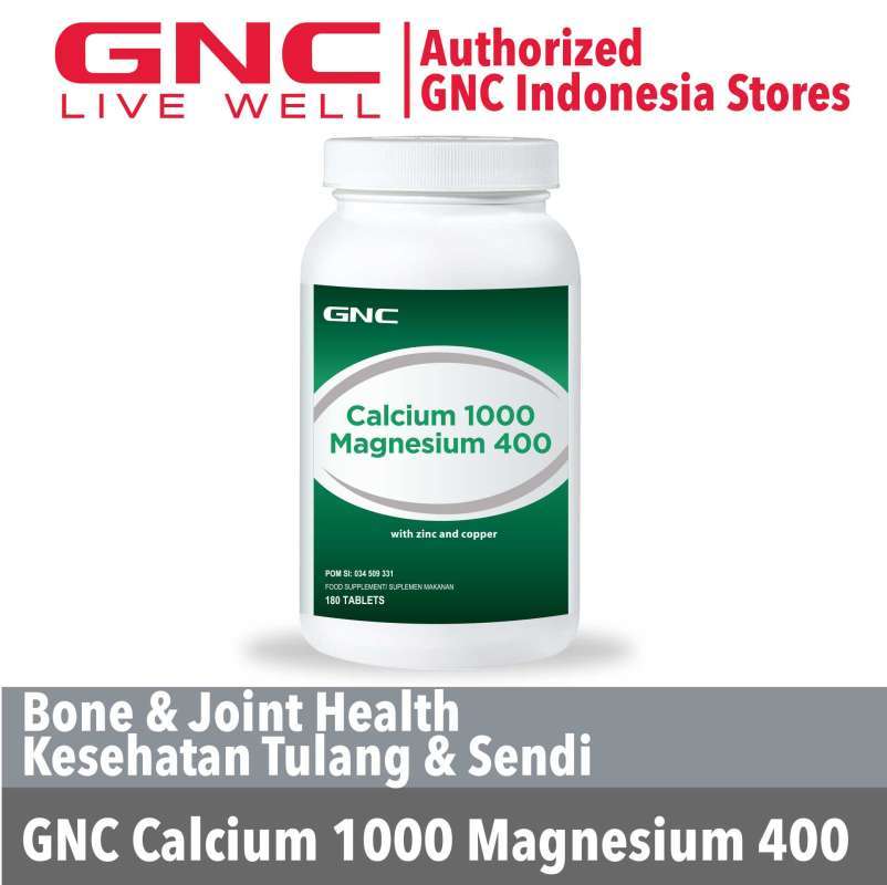 Jual GNC Live Well 961767 Calcium 1000 Magnesium Multivitamin