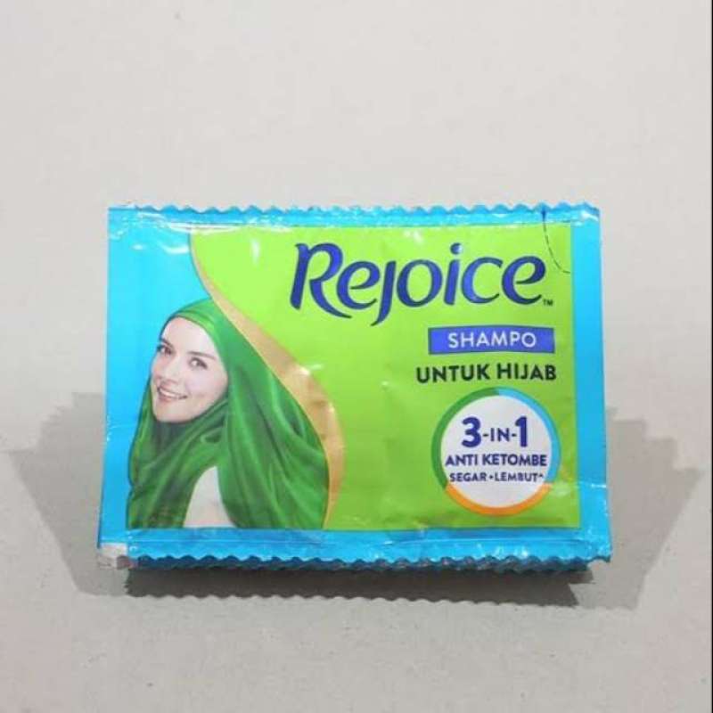 Jual REJOICE Shampoo Hijab 3 In 1 Anti Ketombe (10 ml X 12 Sachet) di