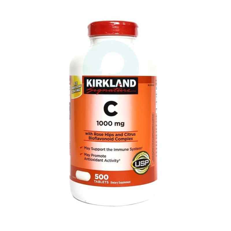 Jual Kirkland Signature Vitamin C 1000 Mg 500 Tablets Di Seller