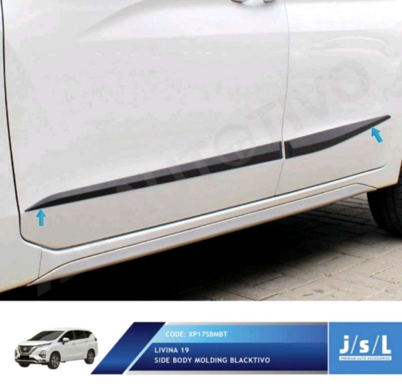 Promo JSL Lis Pintu Samping All New Livina 2019 Side Body Molding
