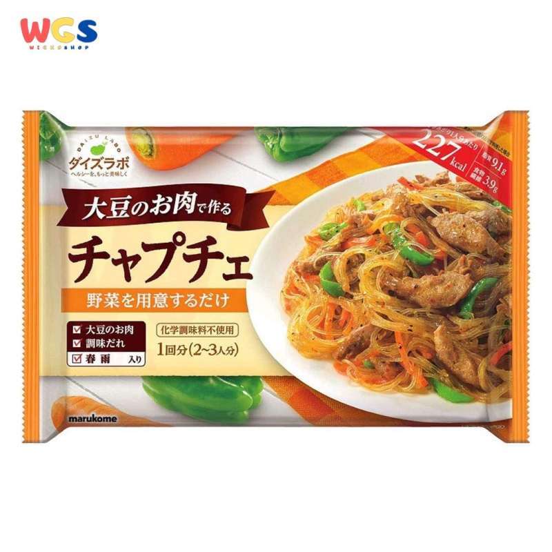 Jual Marukome Daizu Labo Gapao Japchae Made From Soy Meat Sauce 186g di
