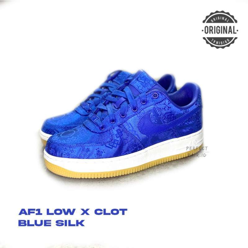 af1 clot blue silk