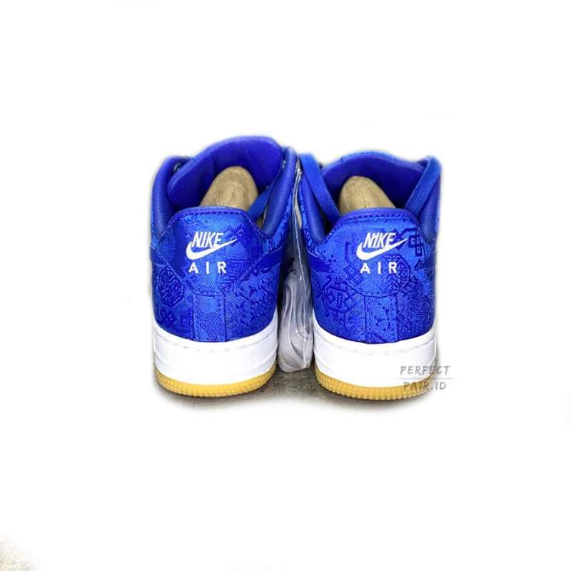 af1 x clot blue silk