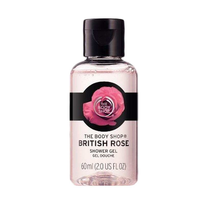 Promo The Body Shop British Rose Shower Gel [60 Ml] Diskon 30% Di ...