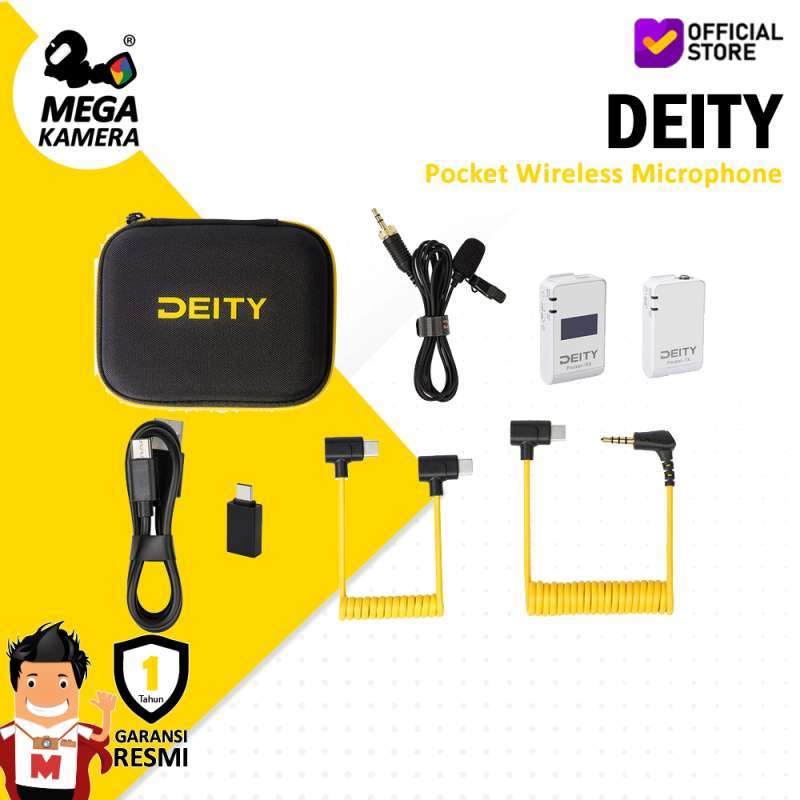 Jual Deity Pocket Wireless Microphone System for Cameras & Smartphone
