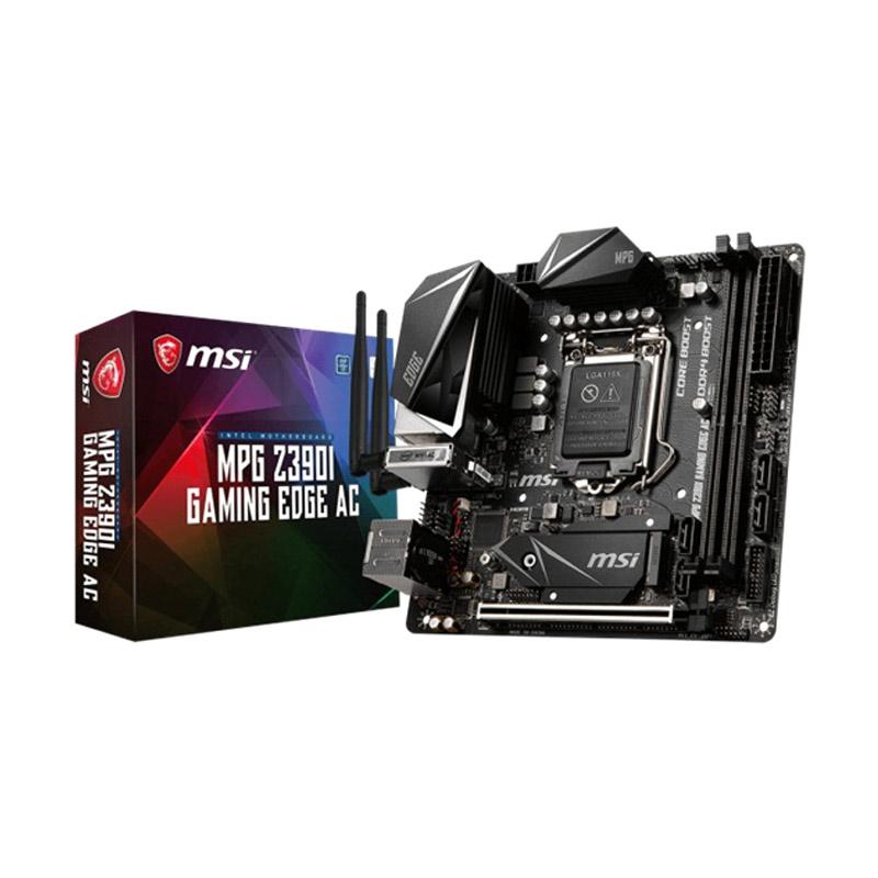 Jual MSi MPG Z390I Gaming Edge Motherboard [LGA1151/ Intel 8th 9th Gen] di Seller PalaceTech