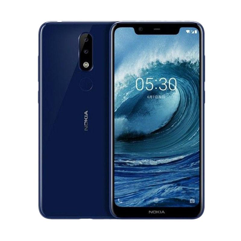 Jual Nokia 6.1 Plus Smartphone - Blue [64 GB/ 4 GB] - 05 Blue di Seller