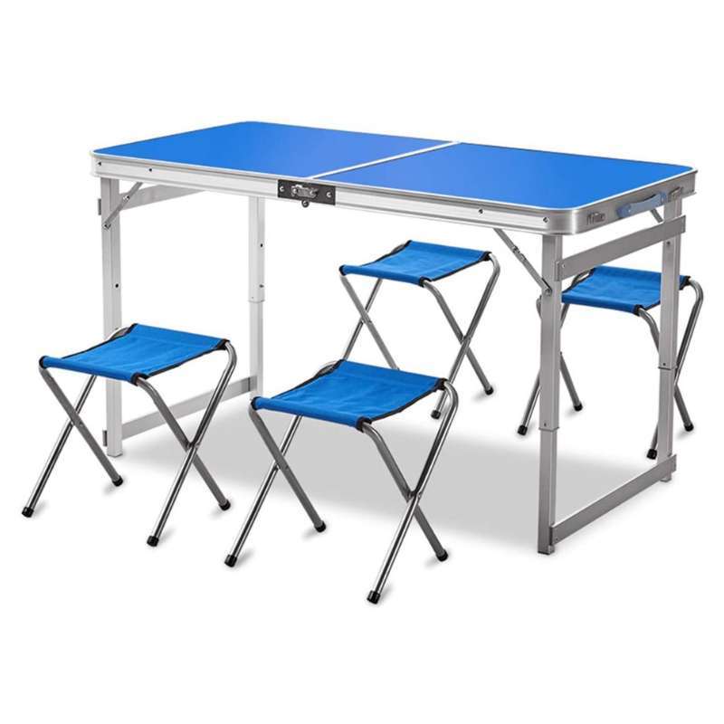 Jual Meja Kursi Lipat Outdoor Portable Folding Table Set di Seller ...