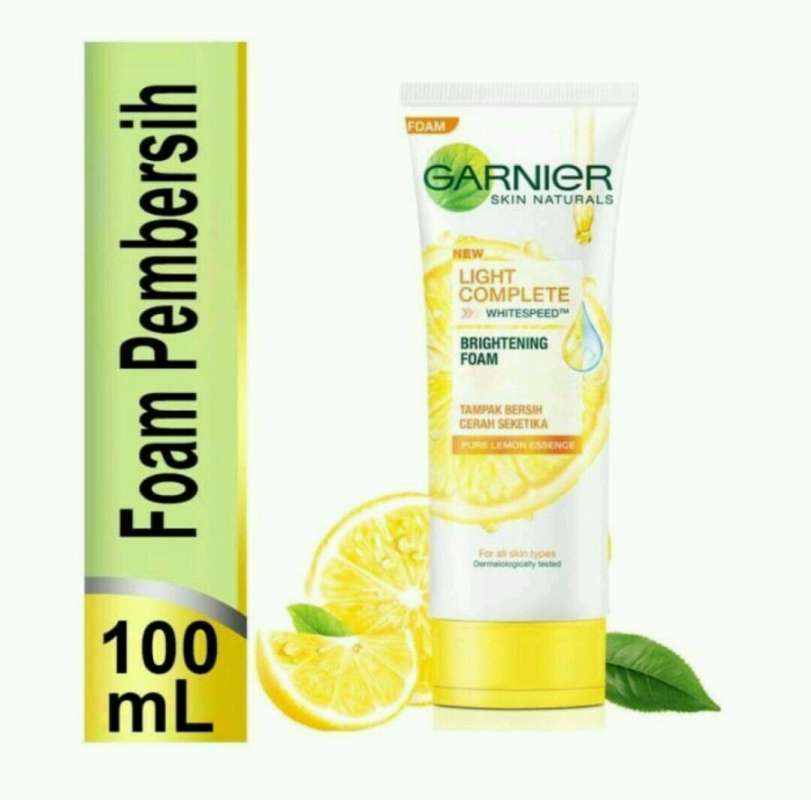 Jual Garnier Bright Complete Brightening Face Wash Foam 50ml Di Seller