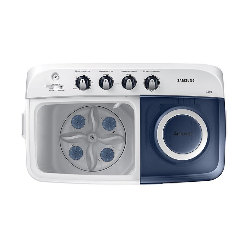 Jual Samsung WT75H3210MB/SE Twin Tub Mesin Cuci [7.5 kg
