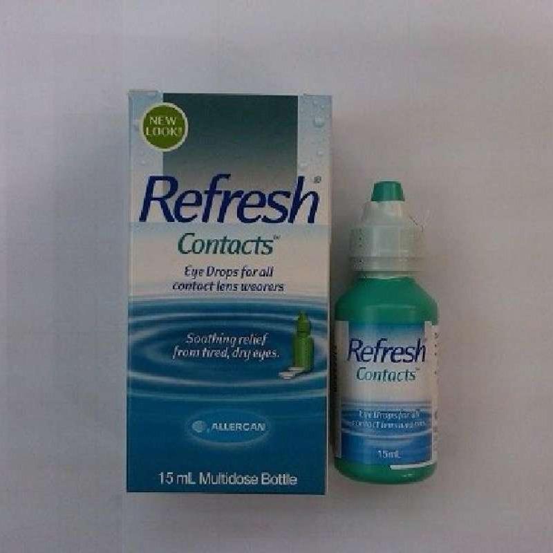 Jual Refresh Contacts Eye Drops, Obat Tetes Mata Untuk Contact Lenses Di Seller Tls Optical