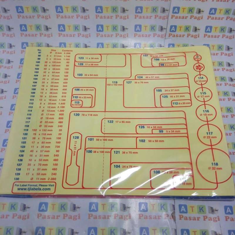Jual Label Tom Jerry 109 ( 13*38mm ) Self Adhesive Labels Di Seller ...