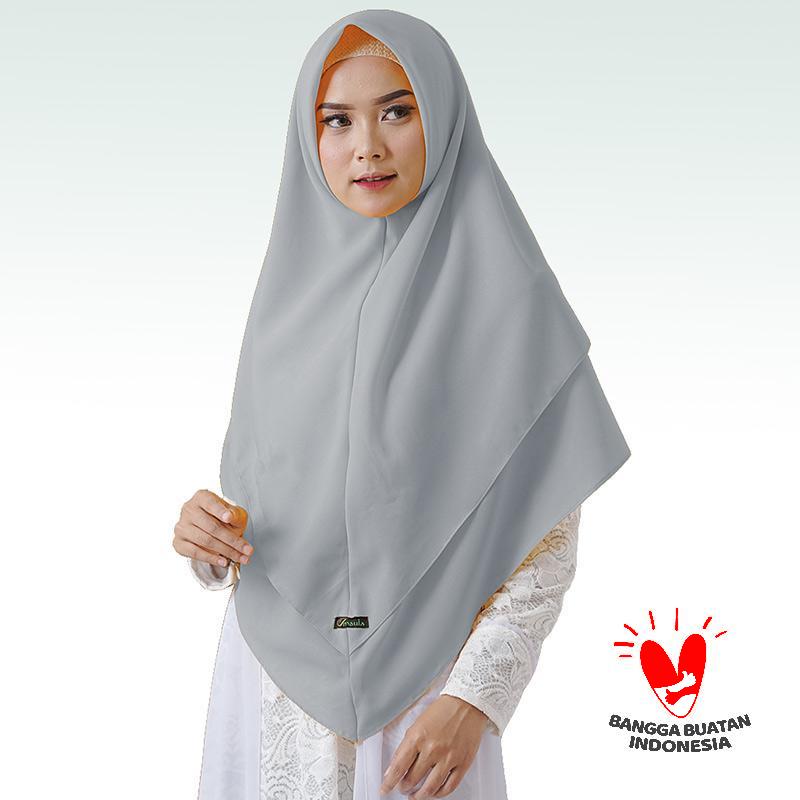 Jilbab Khimar Pet 2 Layer - Jilbab Saudia