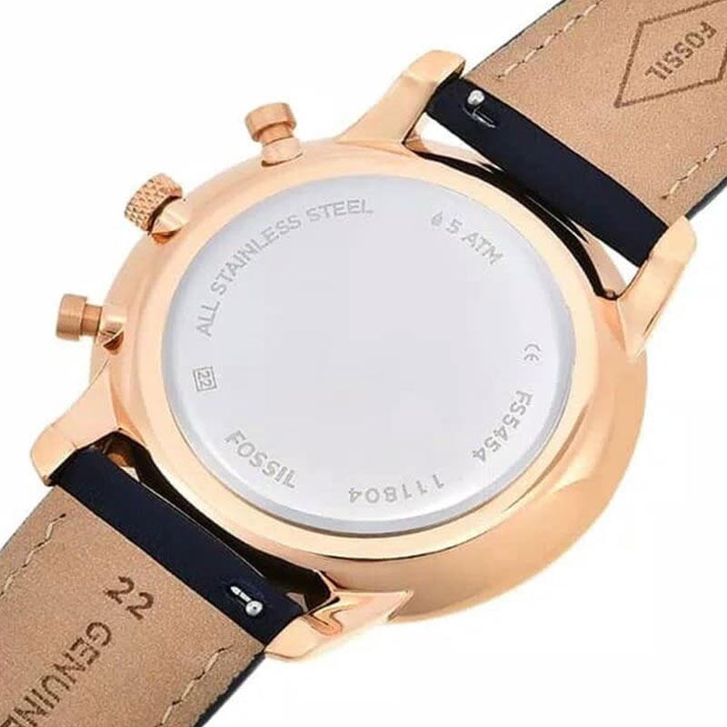 Jual Fossil Neutra Chronograph Jam Tangan Pria - Navy [FS5454] di ...