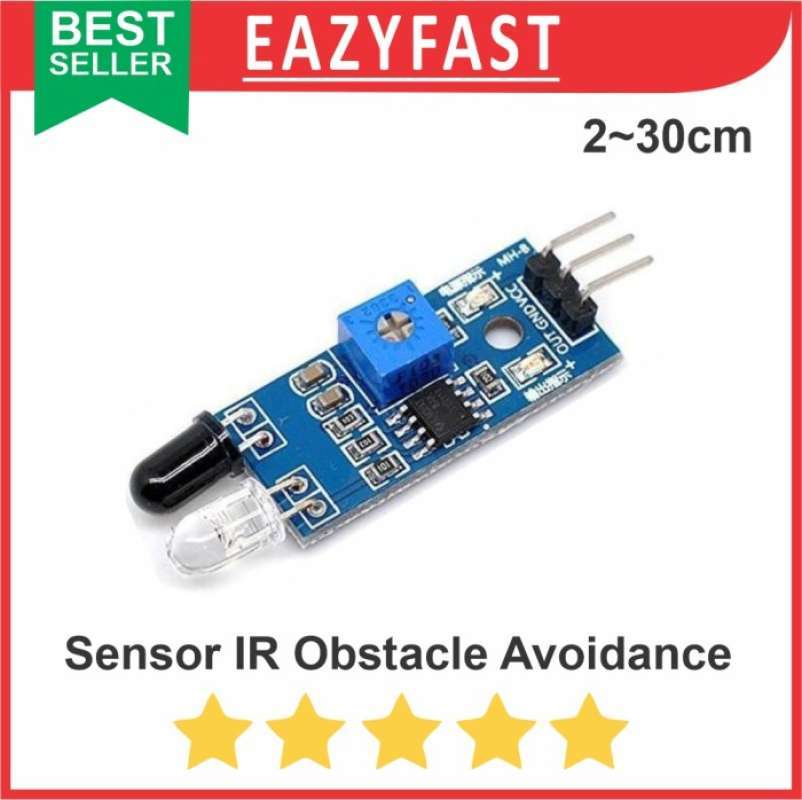 Jual Sensor Tembok Halangan Arduino Obstacle Avoidance Module IR ...