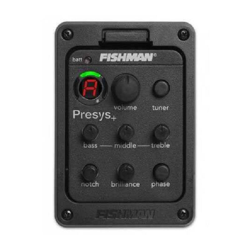 Jual Fishman EQ201 Preamp Amplifier Gitar EQ Tuner Hitam di Seller