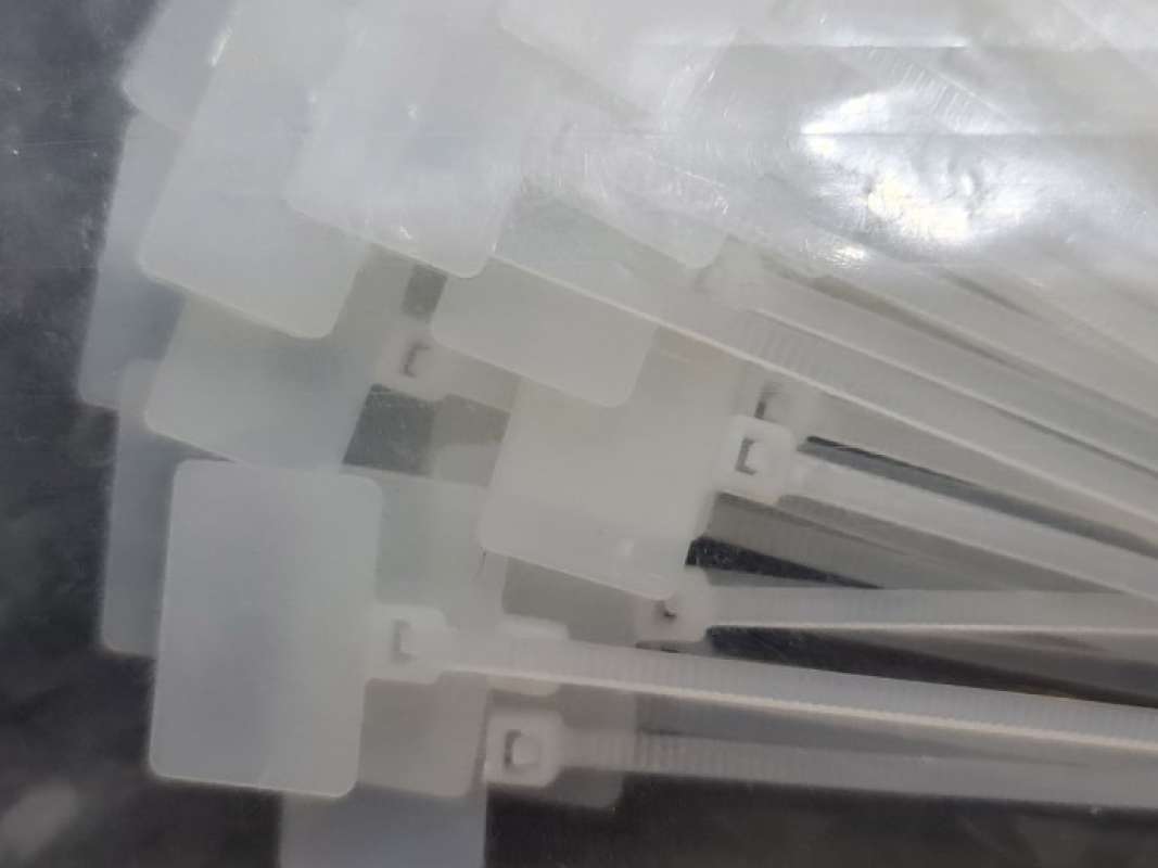 Jual Maker TIE Pengikat Kabel label 3x100 mm / Cable Ties Label name tag Best Seller di Seller